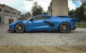 Chevrolet Corvette Stingray C8RR by Sigala Designs 2020 года 